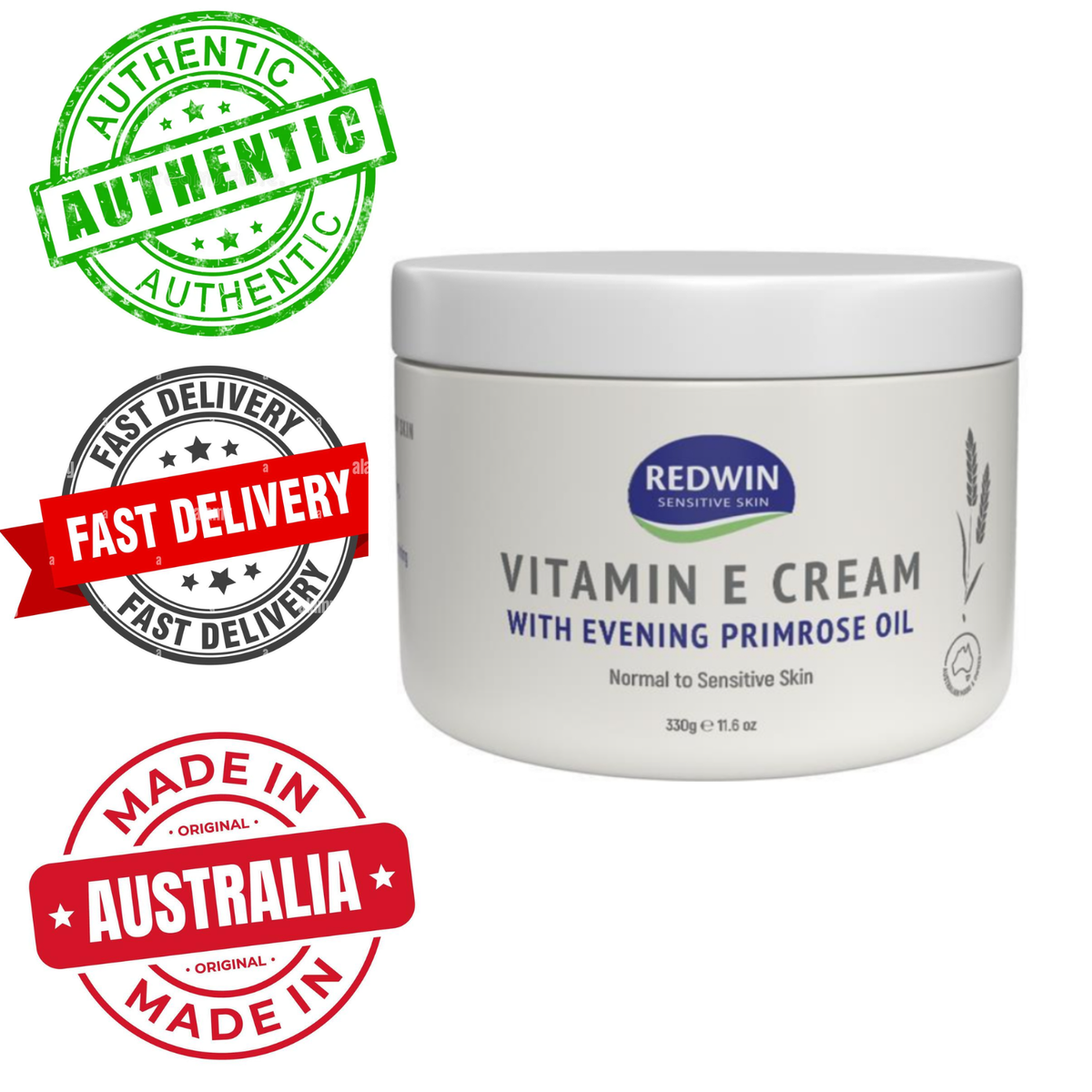 Redwin Vitamin e Cream With Evening Primrose Oil 330g