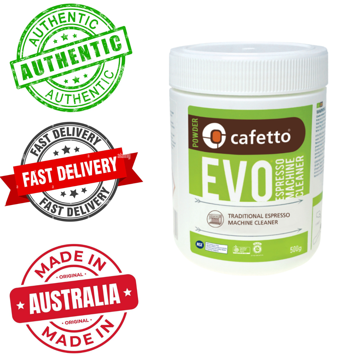 Cafetto EVO 550g Espresso Machine Cleaner