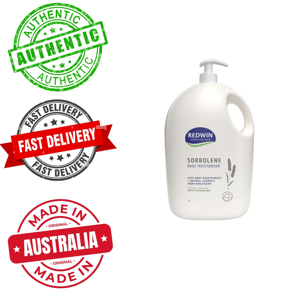 Redwin 2L Sorbolene Daily Moisturiser