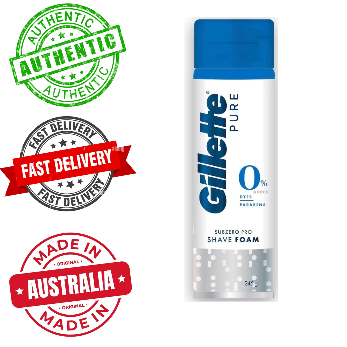 Gillette Pure Subzero Pro Shave Foam – 245 g