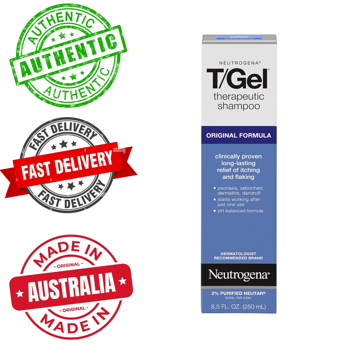 Neutrogena T/Gel Therapeutic Shampoo Original Formula – 250 mL