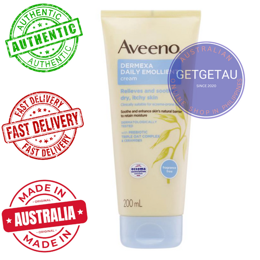 Aveeno Dermexa Daily Emollient Fragrance Free Body Cream 200ml