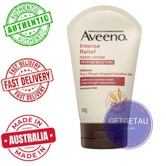 Aveeno Intense Relief Soothing Fragrance Free Hand Cream 100g