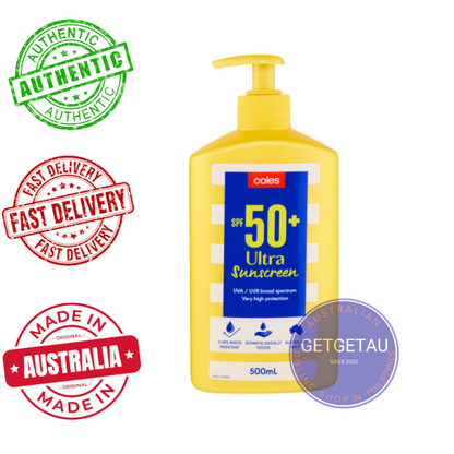 Coles Sunscreen SPF 50+