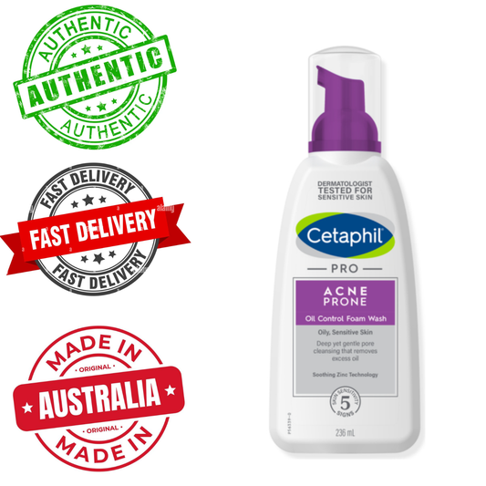 Cetaphil Pro Acne Prone Oil Control Foam Wash 236ml