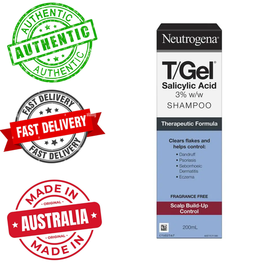 Neutrogena T/Gel Salicylic Acid 3% Shampoo – 200 mL
