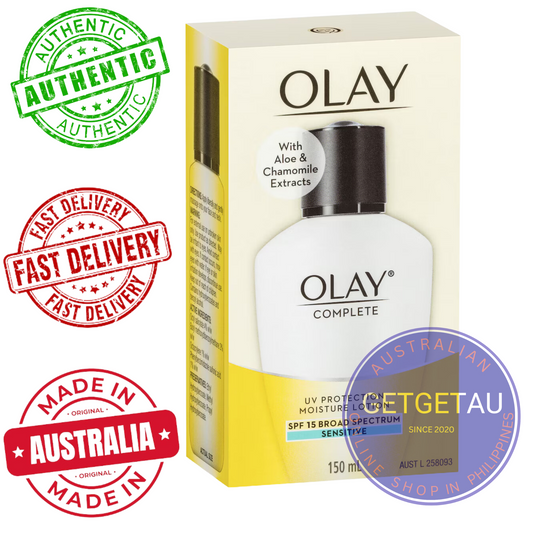 Olay Complete Moisturiser Lotion Uv Protection Sensitive Spf15 150ml