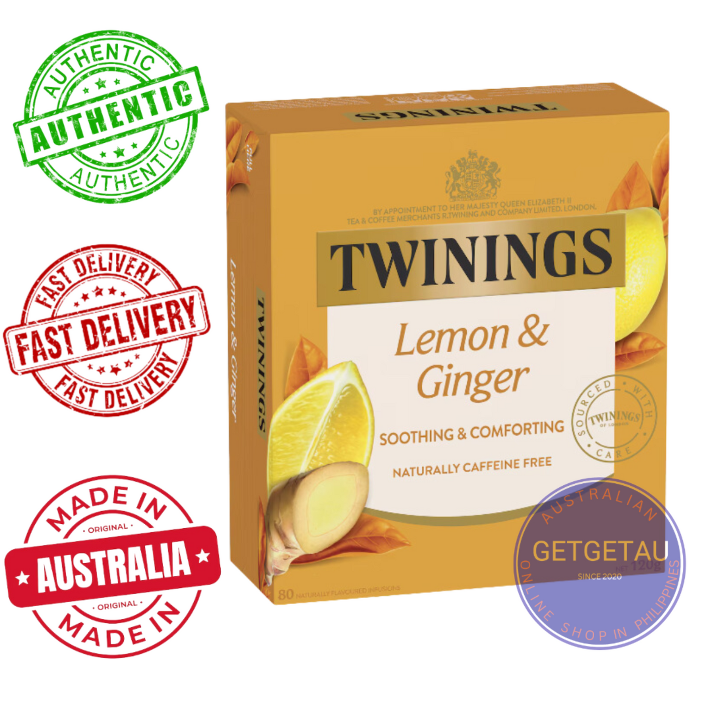 Twinings Tea Lemon & Ginger