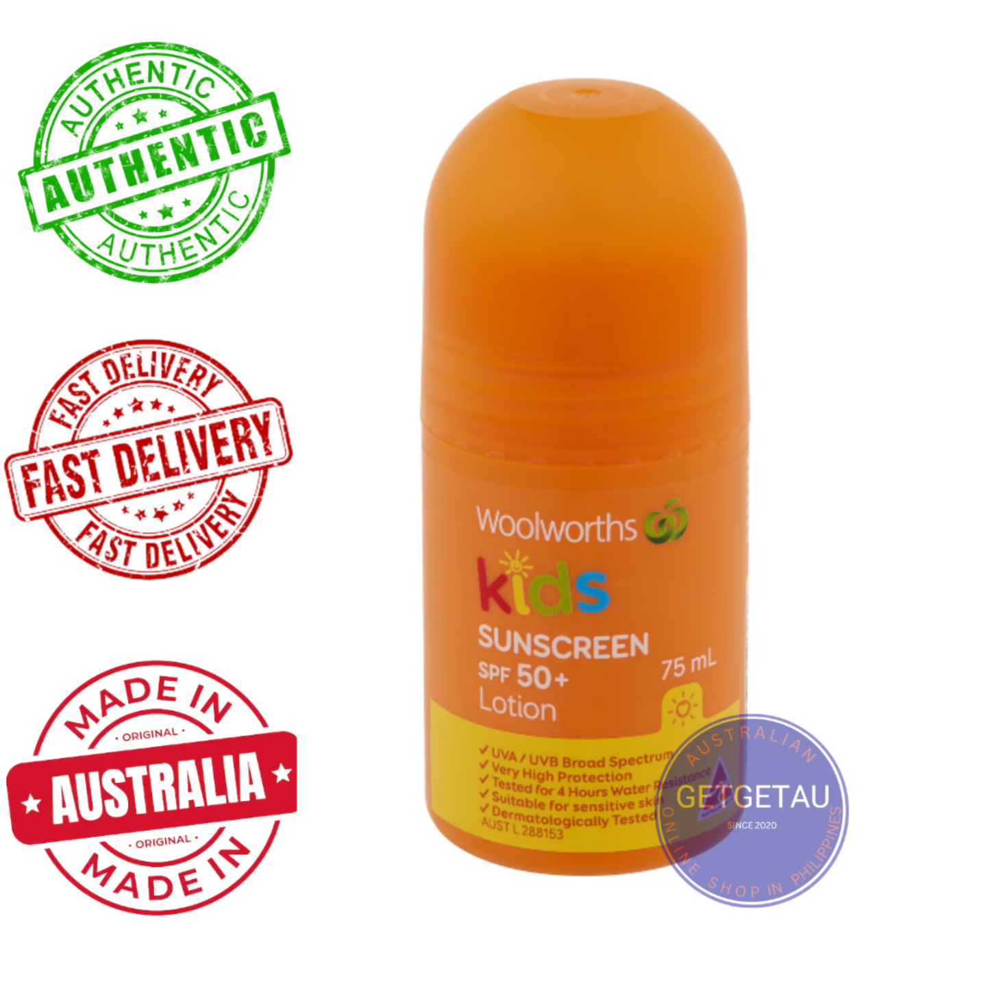 Woolworths Sunscreen SPF 50+